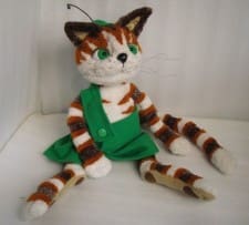 Findus the Cat You send us image we make a custom soft toy for you!