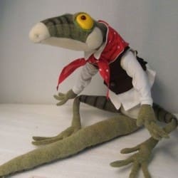Lizard Bill You send us image we make a custom soft toy for you!