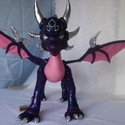 Cynder the Dragon You send us image we make a custom soft toy for you!