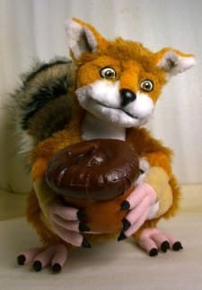 Foxsquirrel - own custom soft toy You send us image we make a custom soft toy for you!