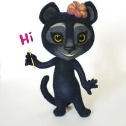 Viber pantera - custom toy You send us image we make a custom soft toy for you!