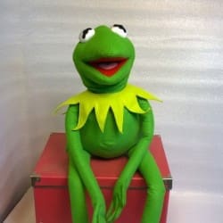 Kermit the frog You send us image we make a custom soft toy for you!
