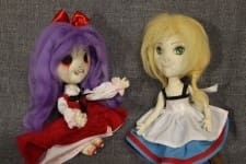 Ellen and Viola - horror custom dolls You send us image we make a custom soft toy for you!