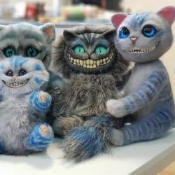 Cheshiromania (Cheshire cats) You send us image we make a custom soft toy for you!
