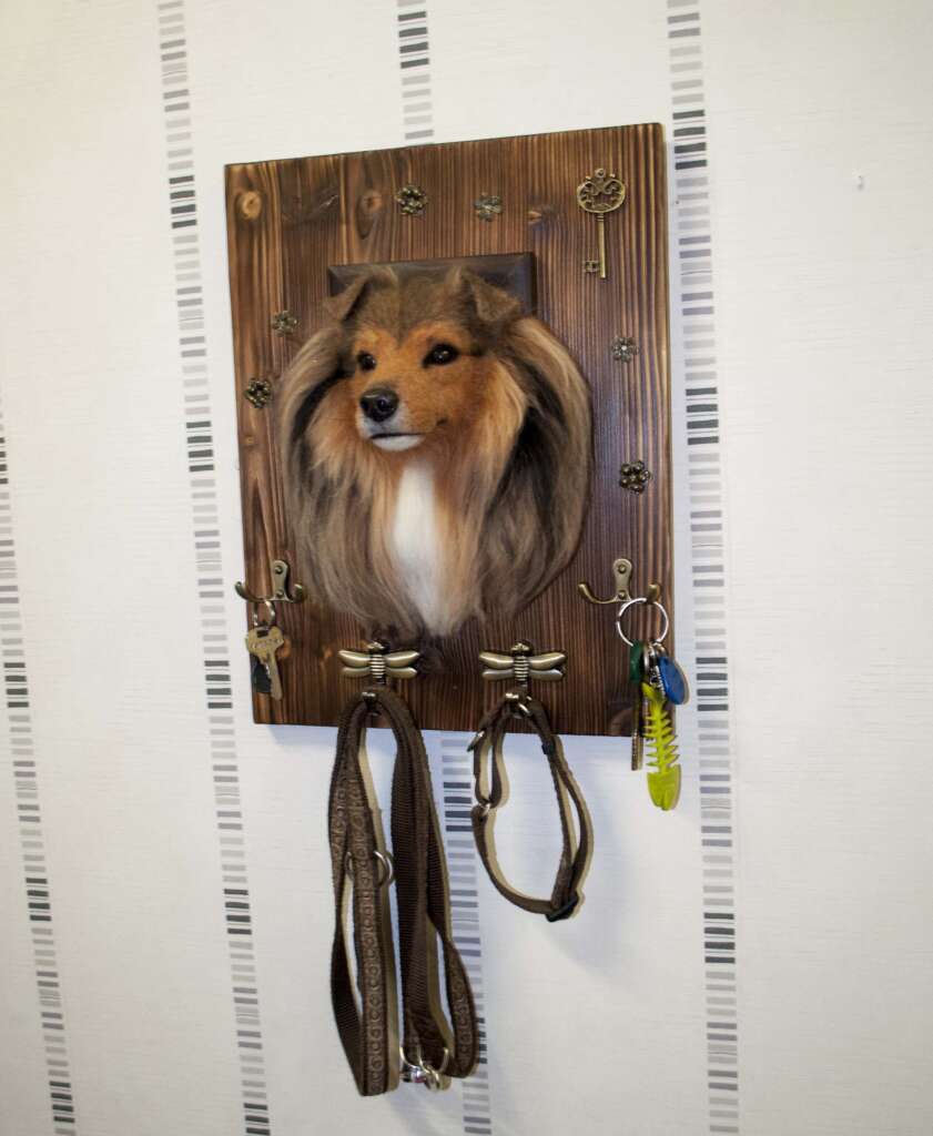 Turn Your Lovable Dog's Photo Into The Needle Felted Dog's Memorial 3D Portrait You send us image we make a custom soft toy for you!