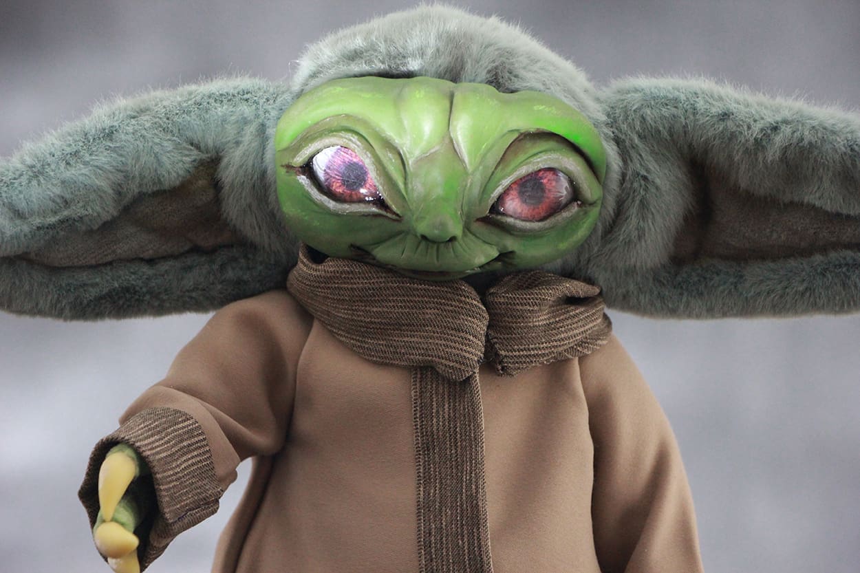 Baby Yoda The Mandalorian Doll made to order You send us image we make a custom soft toy for you!