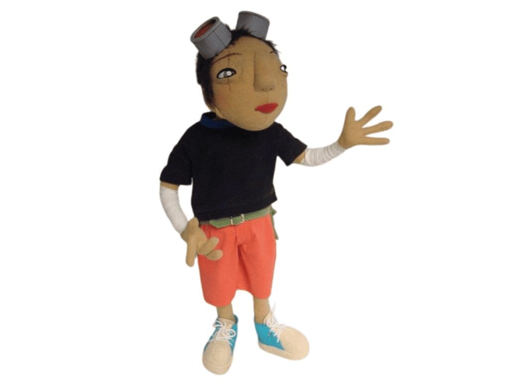 Kuro manga-style anime doll