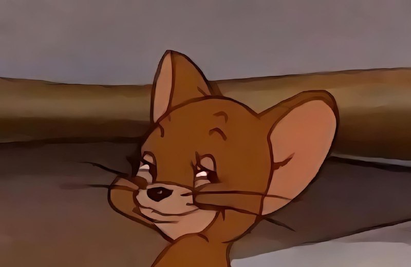 Jerry From Tom and Jerry, Cartoon Reference for the Plush Jerry from Tom and Jerry, cartoon still used as the reference for our custom made-to-order Jerry plush