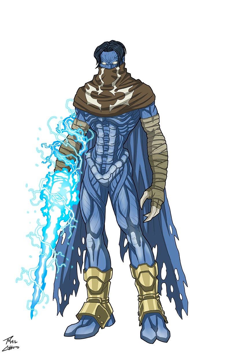 Customer’s Raziel Reference Art Reference art of Raziel the customer sent us to sew his made-to-order Soul Reaver plush