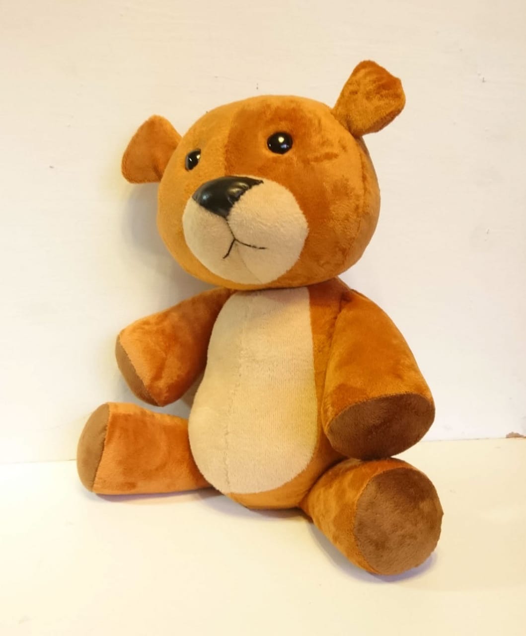 Rupert plush, Stewie Griffin’s bear Rupert plush, Stewie Griffin's bear from Family Guy, sitting turned to one side, custom sewn to order